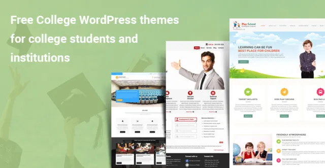 Ücretsiz Kolej WordPress Temaları