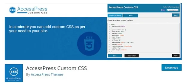 AccessPress özel CSS