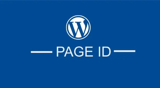Id-ul paginii WordPress