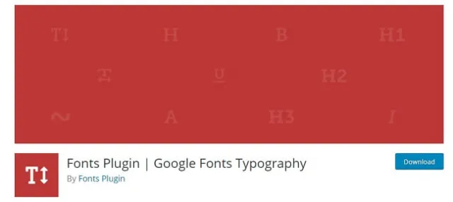 Plugin font