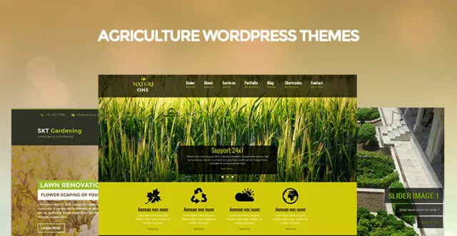 Tema WordPress Pertanian