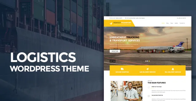 tema de transporte de WordPress