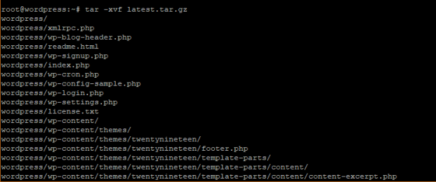 安裝了 WordPress Ubuntu