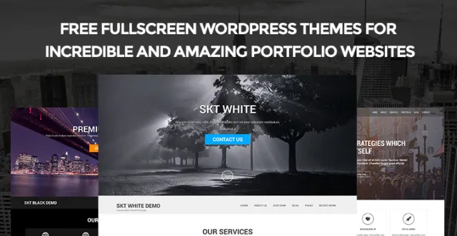 Tema WordPress Layar Penuh Gratis
