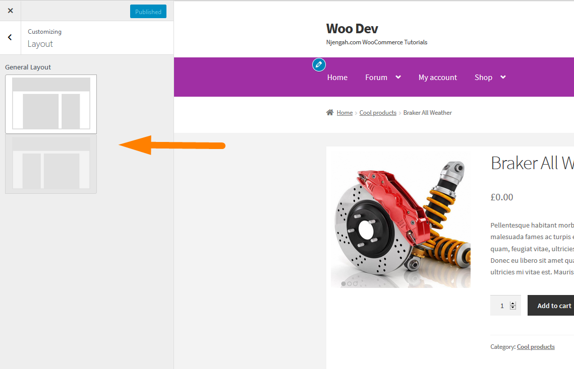 edit bilah sisi di wordpress