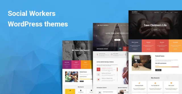 社会工作者的 WordPress 主题