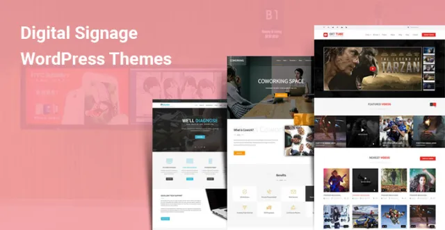 數字標牌 WordPress 主題