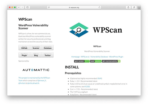 WPScan