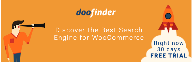WooCommerce를 위한 Doofinder 고급 검색 엔진