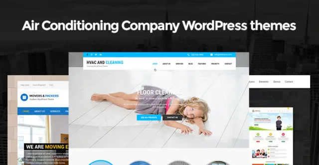 Teme WordPress pentru firma de aer condiționat