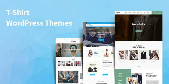 Teme WordPress pentru tricouri