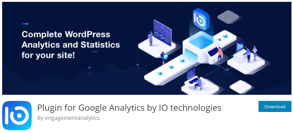 IO 기술별 Google Analytics 플러그인