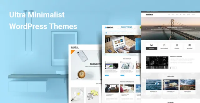 teme wordpress ultra minimaliste