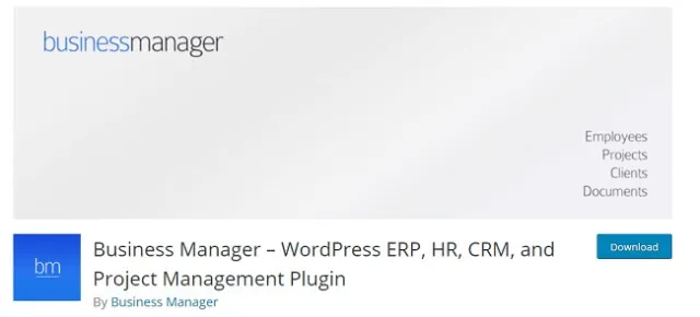 Plugin de manager de afaceri