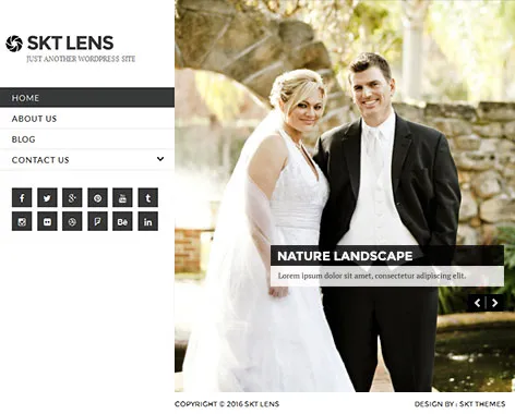 Tema WordPress pentru portofoliu receptiv