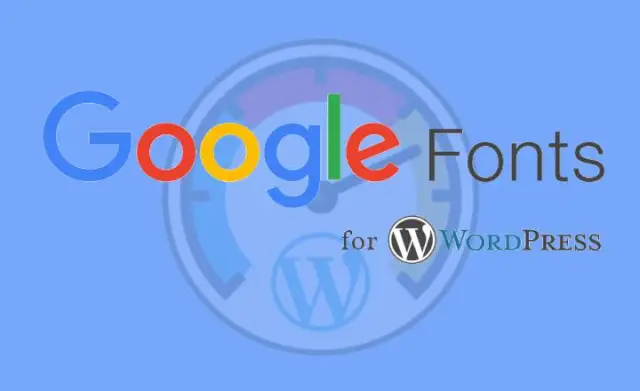 accelerați fonturile Google în WordPress