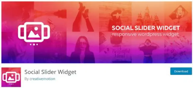 widget suwaka na Instagramie