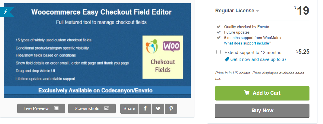 ตัวแก้ไขฟิลด์การชำระเงินง่ายของ WooCommerce