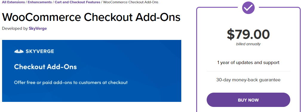 โปรแกรมเสริมการชำระเงิน WooCommerce