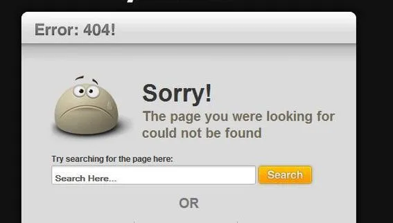 404 yönlendirme WordPress