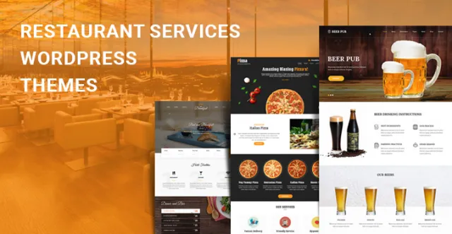 Teme WordPress pentru servicii de restaurant