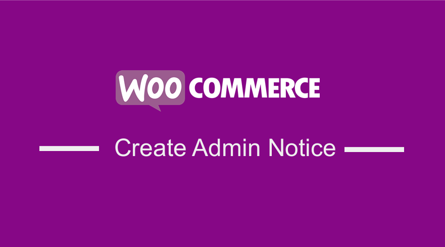 Создать уведомление администратора WooCommerce