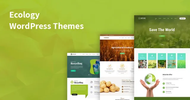ธีม WordPress นิเวศวิทยา