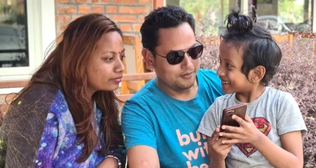 Keluarga Surendra Shrestha