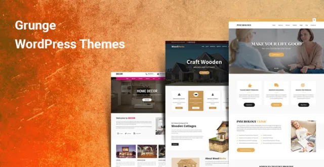 Темы WordPress в стиле гранж