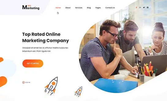 motyw wordpress agencji cyfrowej
