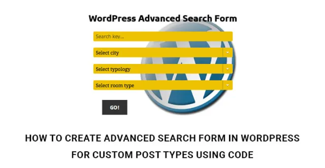 Formulario de búsqueda avanzada en WordPress