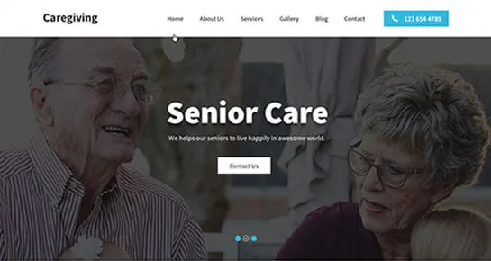 cuidado-sênior-WordPress-tema
