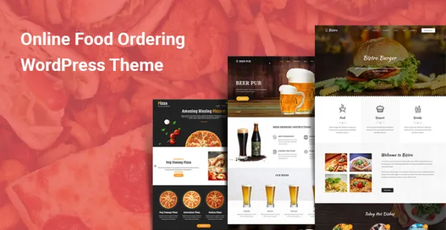 Tema WordPress Pemesanan Makanan Online