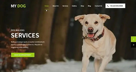 Hund WordPress-Theme