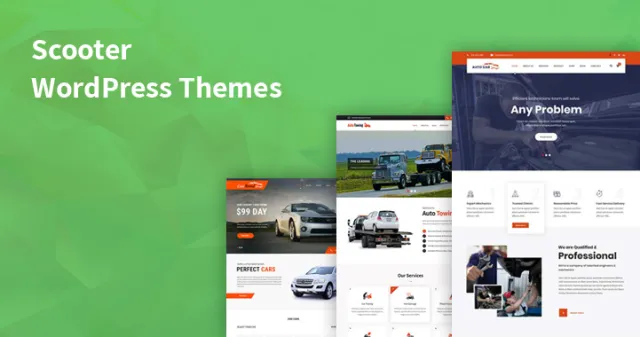 滑板車 WordPress 主題
