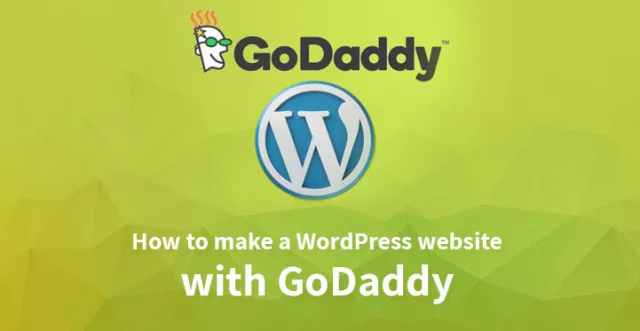 GoDaddy ile bir WordPress web sitesi nasıl yapılır