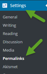 wordpress kalıcı bağlantı ayarı