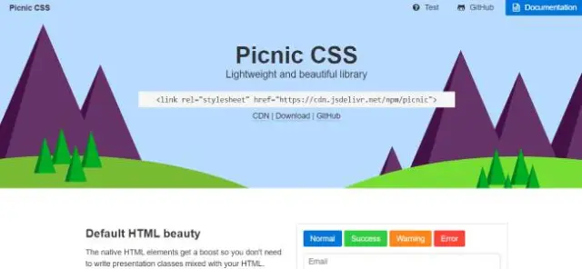 piquenique css