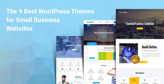 Temas WordPress para sites de pequenas empresas