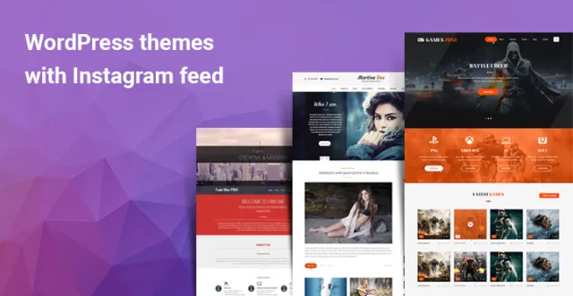 Temas WordPress com feed do Instagram