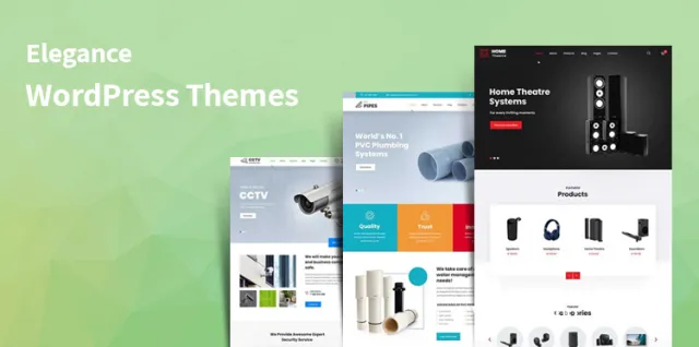 temas WordPress de elegância