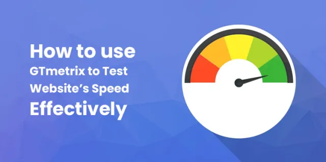 GTmetrix zum Testen der Geschwindigkeit einer Website