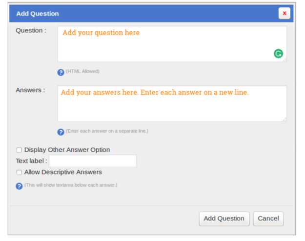 Questions MailChimp