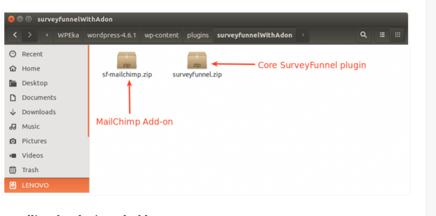 Installation et activation des plugins d'enquête sur votre site WordPress