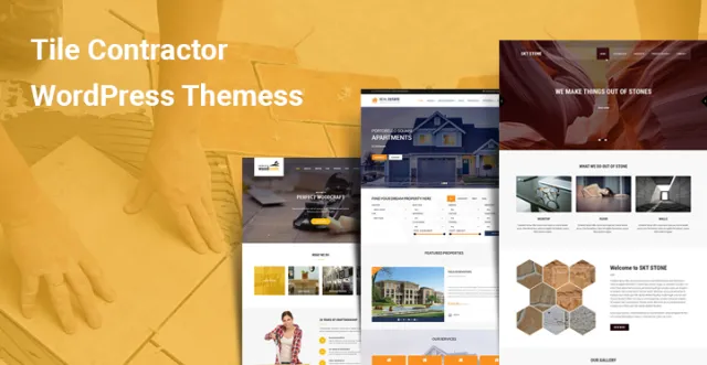 Temi WordPress per Tile Contractor