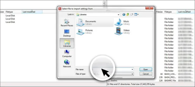 temukan file FTP