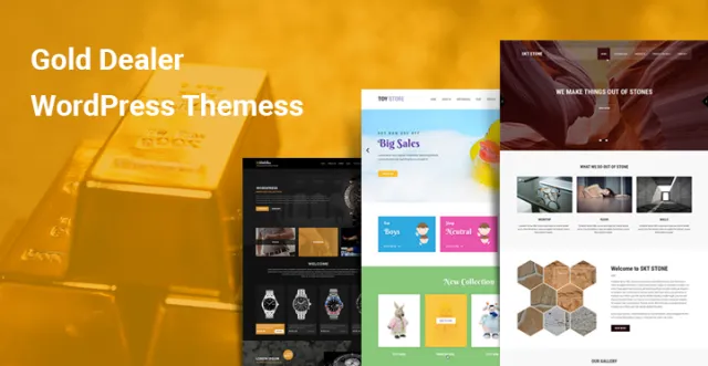 Altın Satıcısı WordPress Temaları
