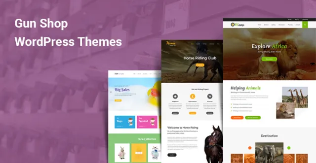 Tema WordPress Toko Senjata