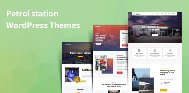 WordPress темы для автозаправочных станций