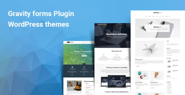 gravitasi membentuk tema WordPress
